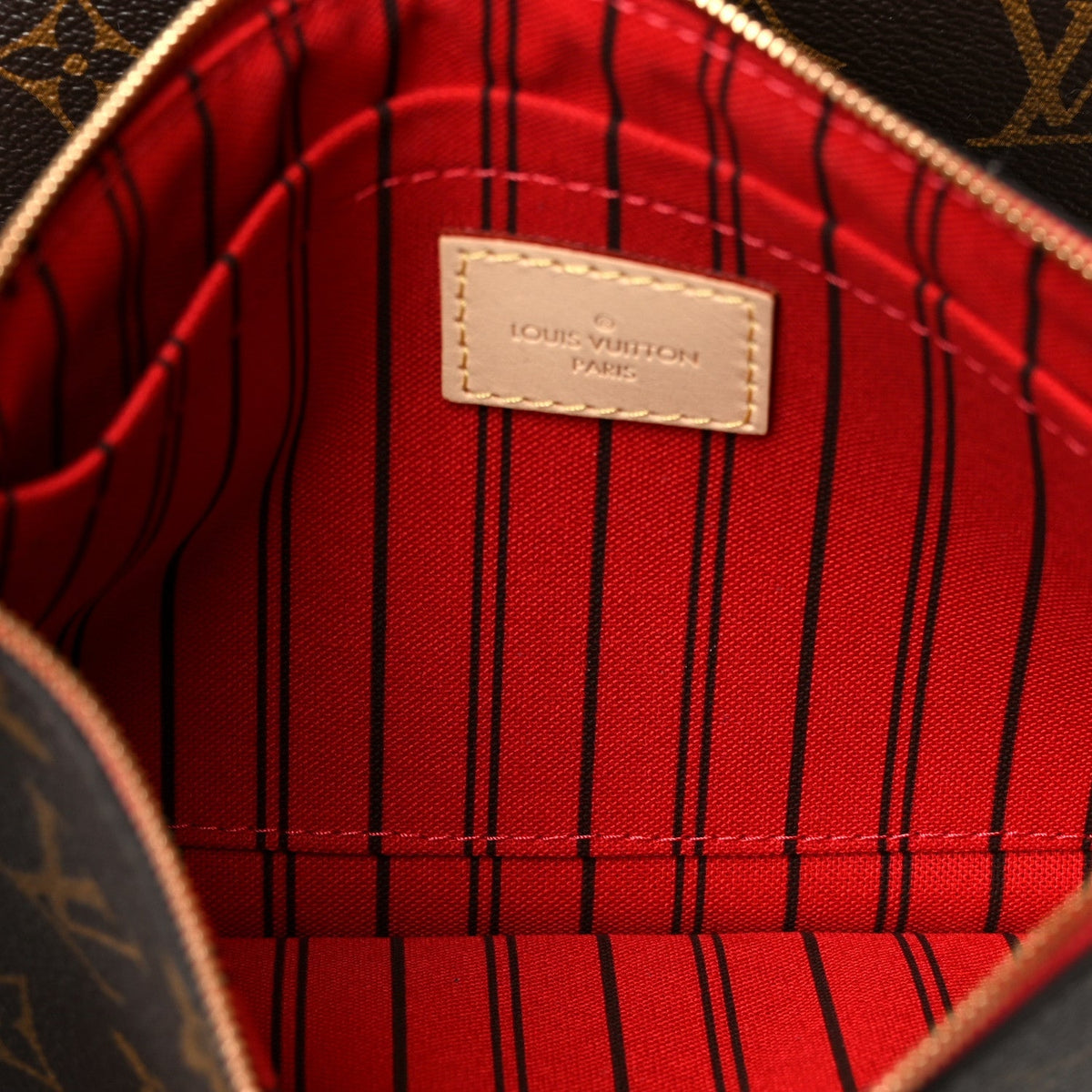 Monogram Neo Neverfull MM Cherry