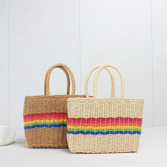 Crochet Granny Square Bag Square Rainbow Bag