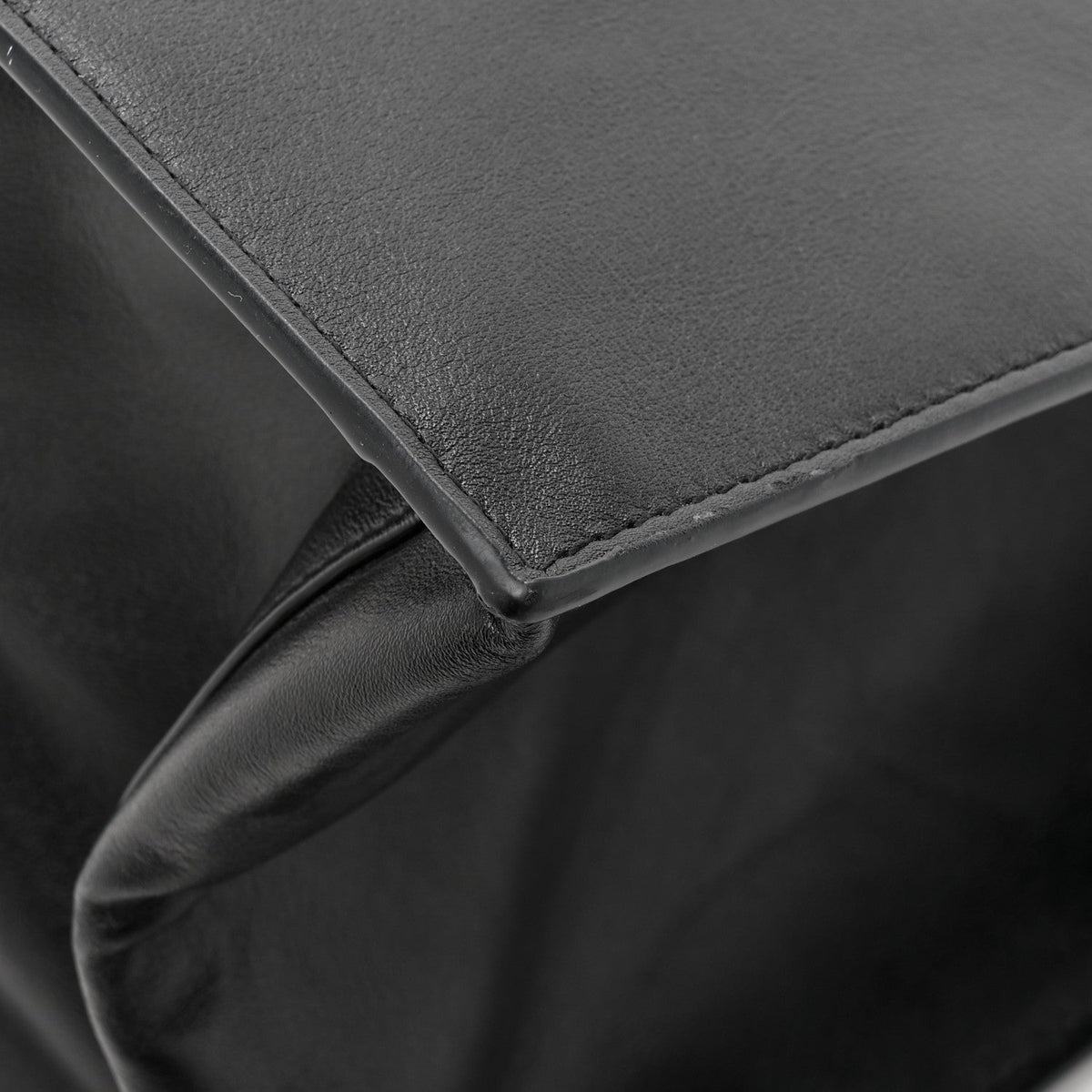 Vitello Rive Gauche Large Tote Black