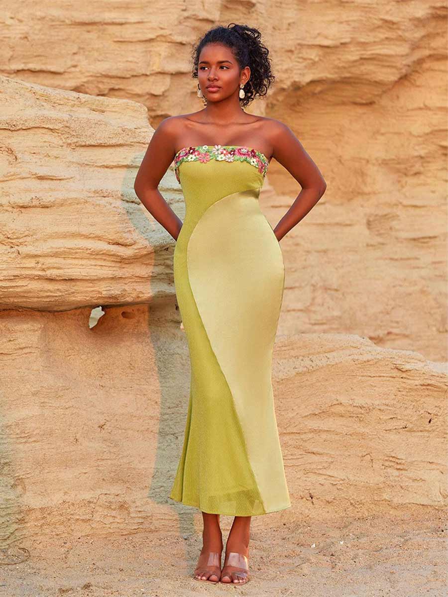 Ilaria Flower Maxi Dress