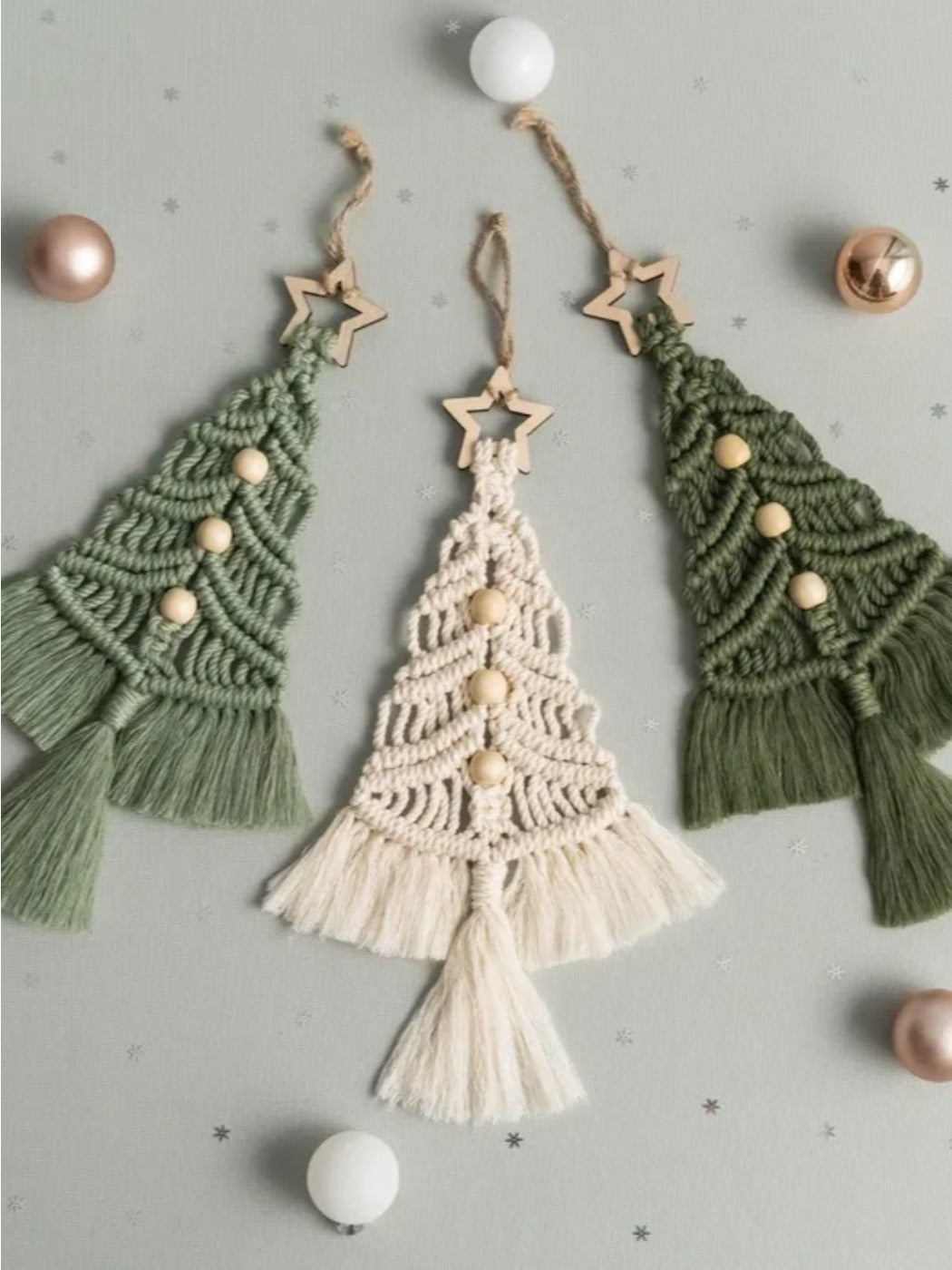 Xris - Creative Rope-Woven Christmas Tree Ornament