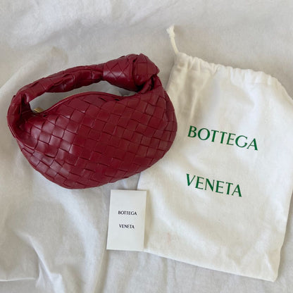 Bottega Veneta Jodie mini knotted intrecciato leather tote