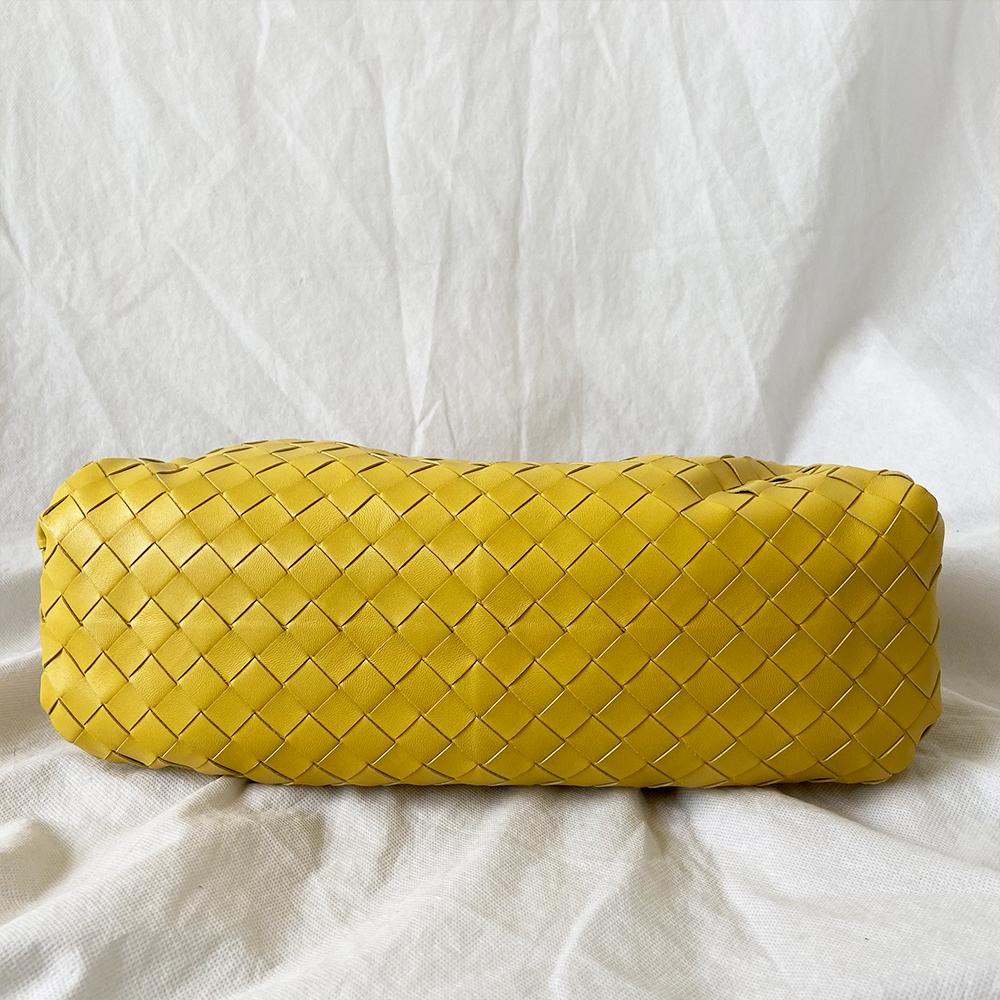 Bottega Veneta The Pouch intrecciato leather clutch bag