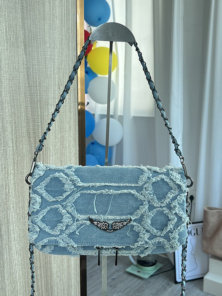 Evelyn Minimalist Denim Bag