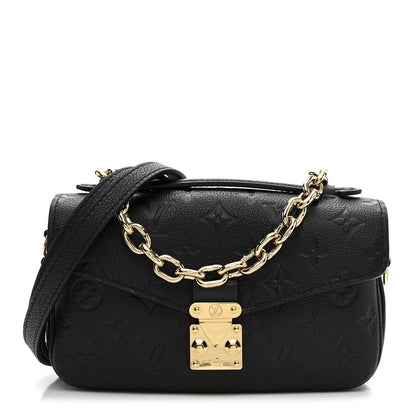 Empreinte Pochette Metis East West Black