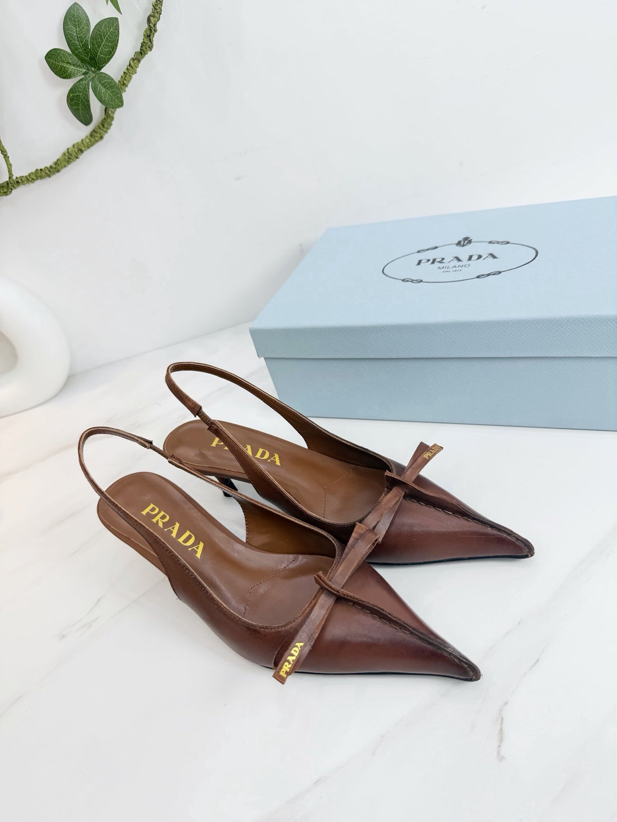 PRA 26SS Slingback 55 Brown Cowhide 592404