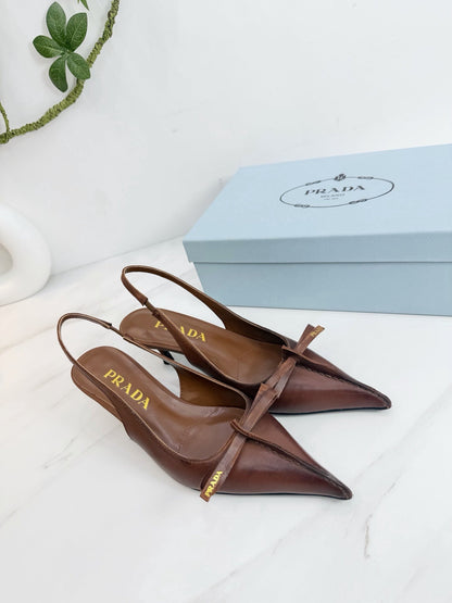 PRA 26SS Slingback 55 Brown Cowhide 592404