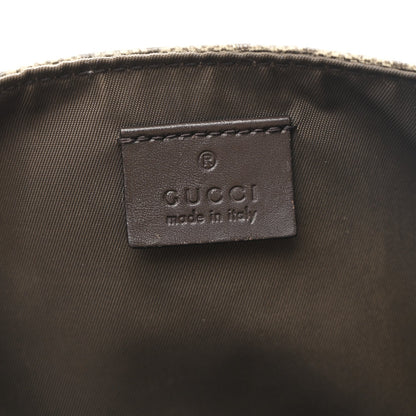 GG Plus Monogram Messenger Diaper Bag Dark Brown