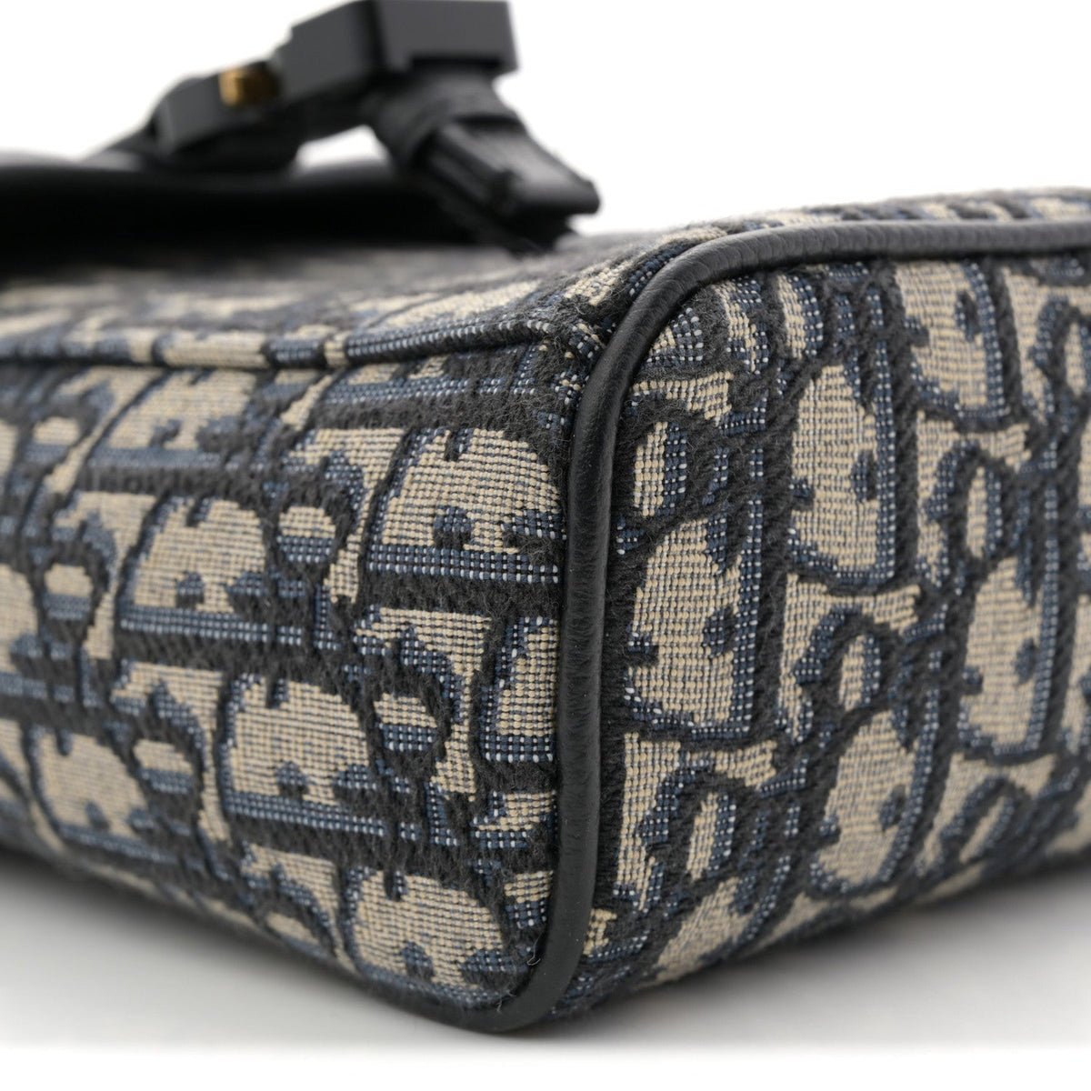 Oblique Vertical Mini Messenger Flap Blue