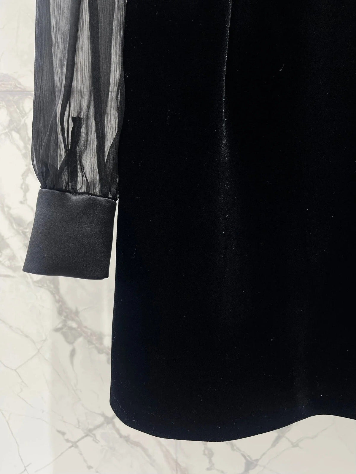 YSL 25S DRESS WITH BEADED DETAILS STYLE 61