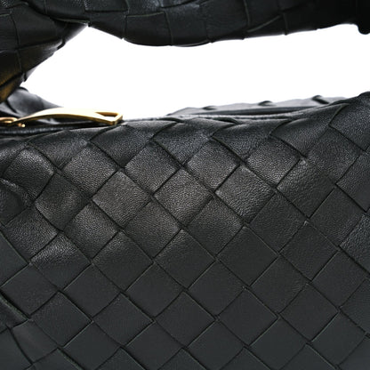 Nappa Intrecciato Mini Jodie Dark Moss