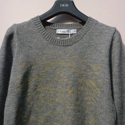 CD 25 Knit Sweater Gray Wool 320042