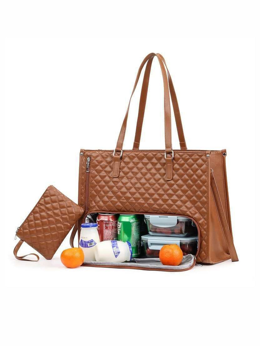 Salma Woven Teilige Lunch-Tragetasche