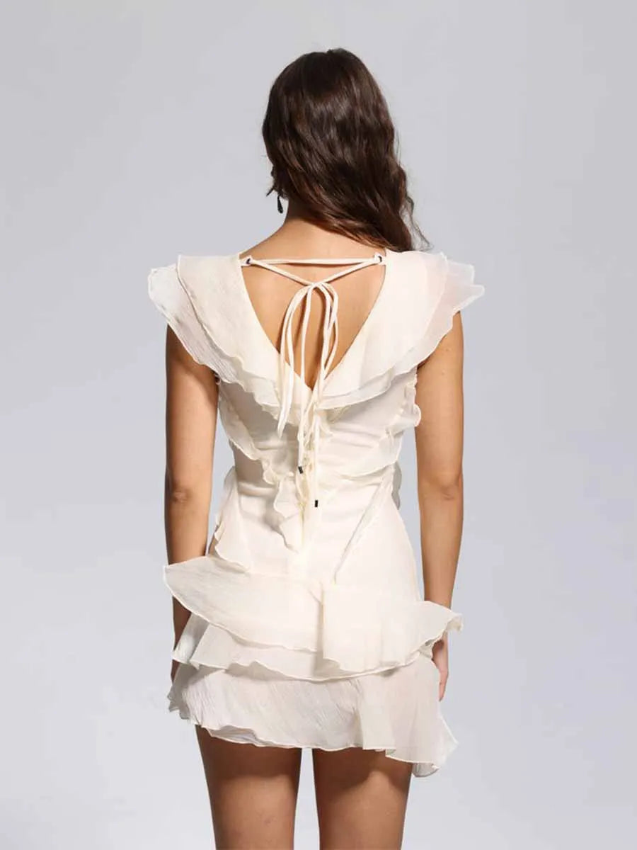 Eliana Ruffled Mini Dress
