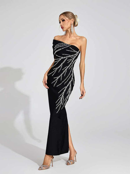 Aida Diamond Bandage Maxi Dress