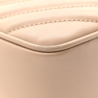 Calfskin Matelasse Monogram Lou Camera Bag Dark Beige