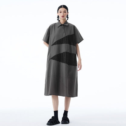 Short Sleeve Shirt Dress