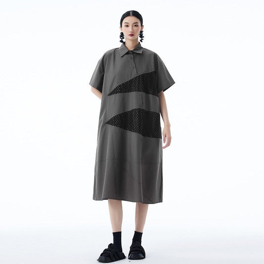 Short Sleeve Shirt Dress