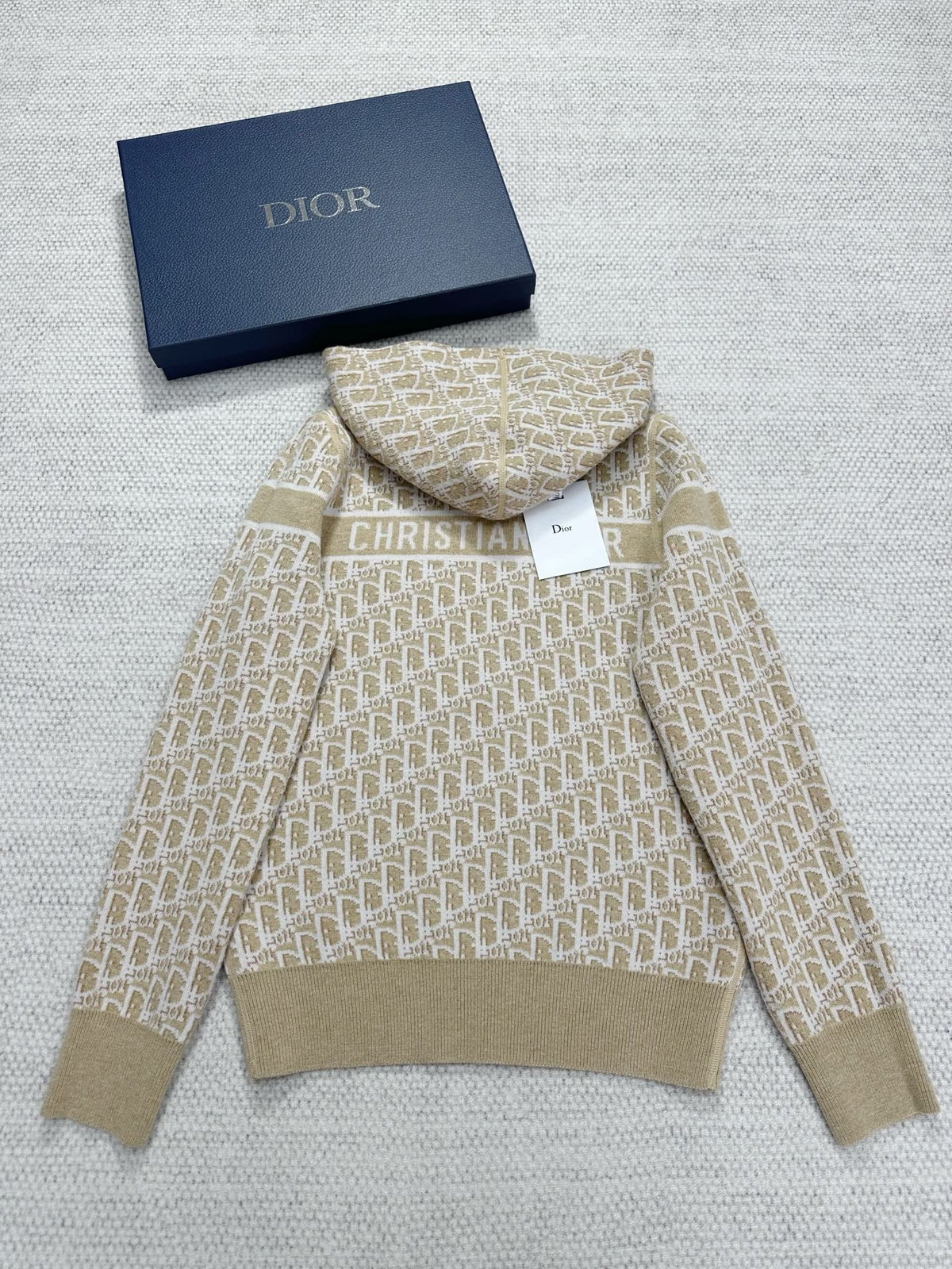 CD Double-Faced Cardigan Cashmere