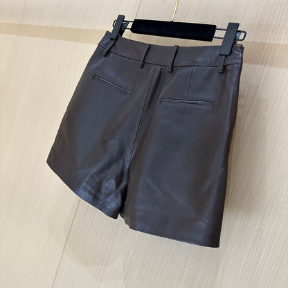 Gucci Short Brown Chocolate Leather 276994