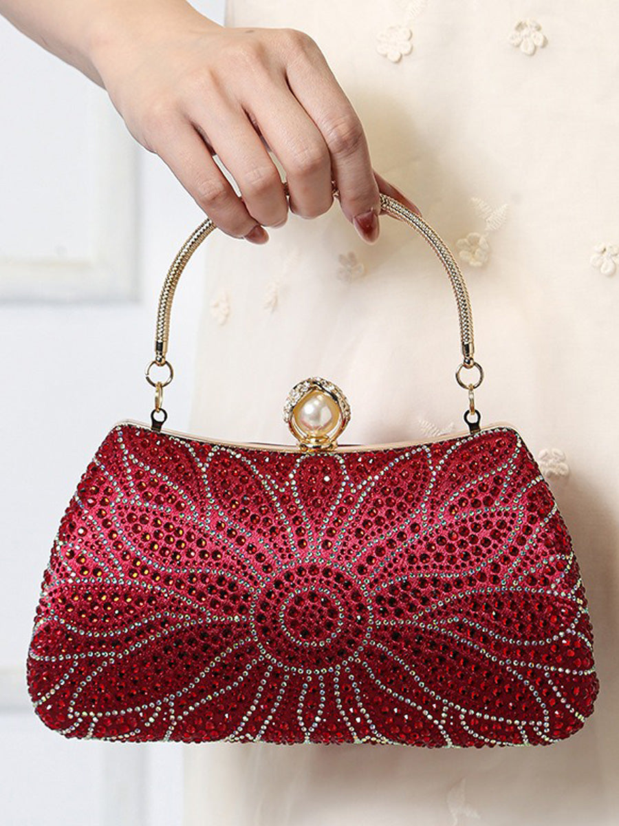 Beatrice Classic Diamond-Encrusted Bag