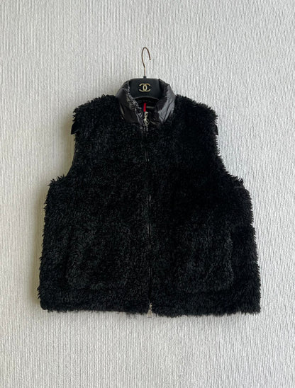 Moncler 25 Down Vest Wool And Polyester 300046