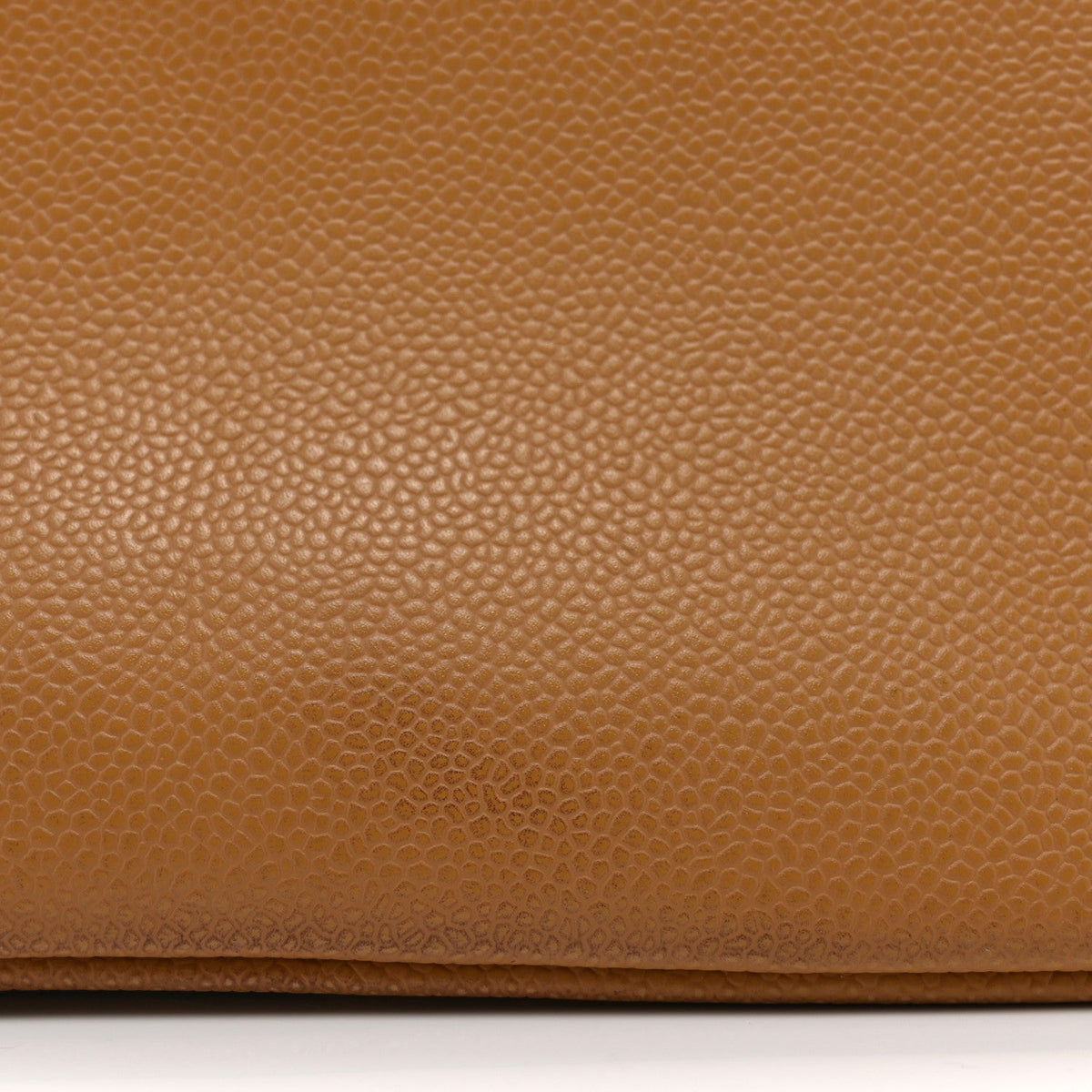 Caviar Quilted Medallion Tote Beige