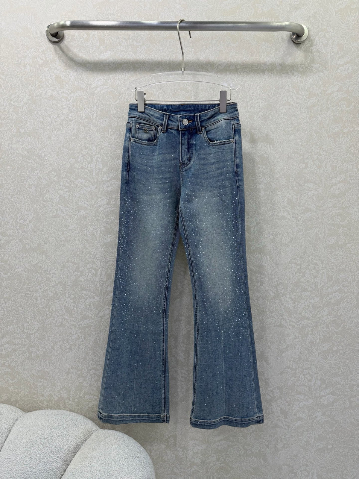 CC 26s Flared Trousers Denim 353018