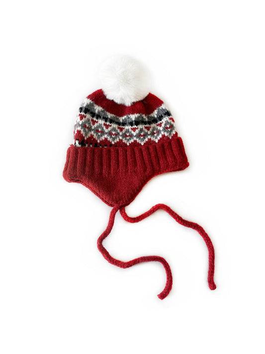 Haila - Women’s Winter Knitted Pom-Pom Beanie