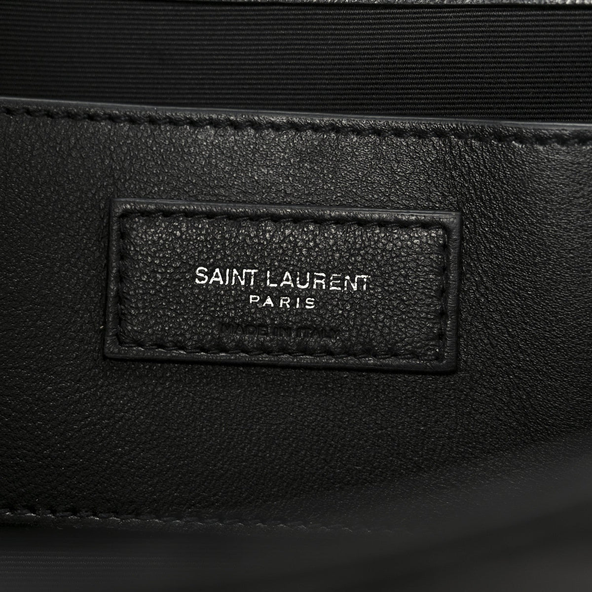 Lambskin Quilted Kate Clutch Black