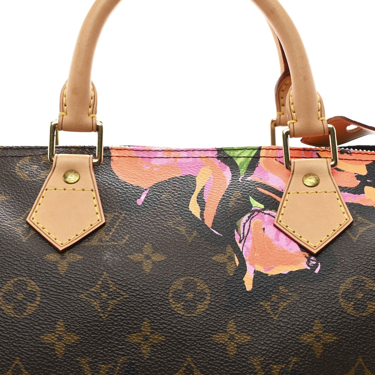 Monogram Roses Speedy 30