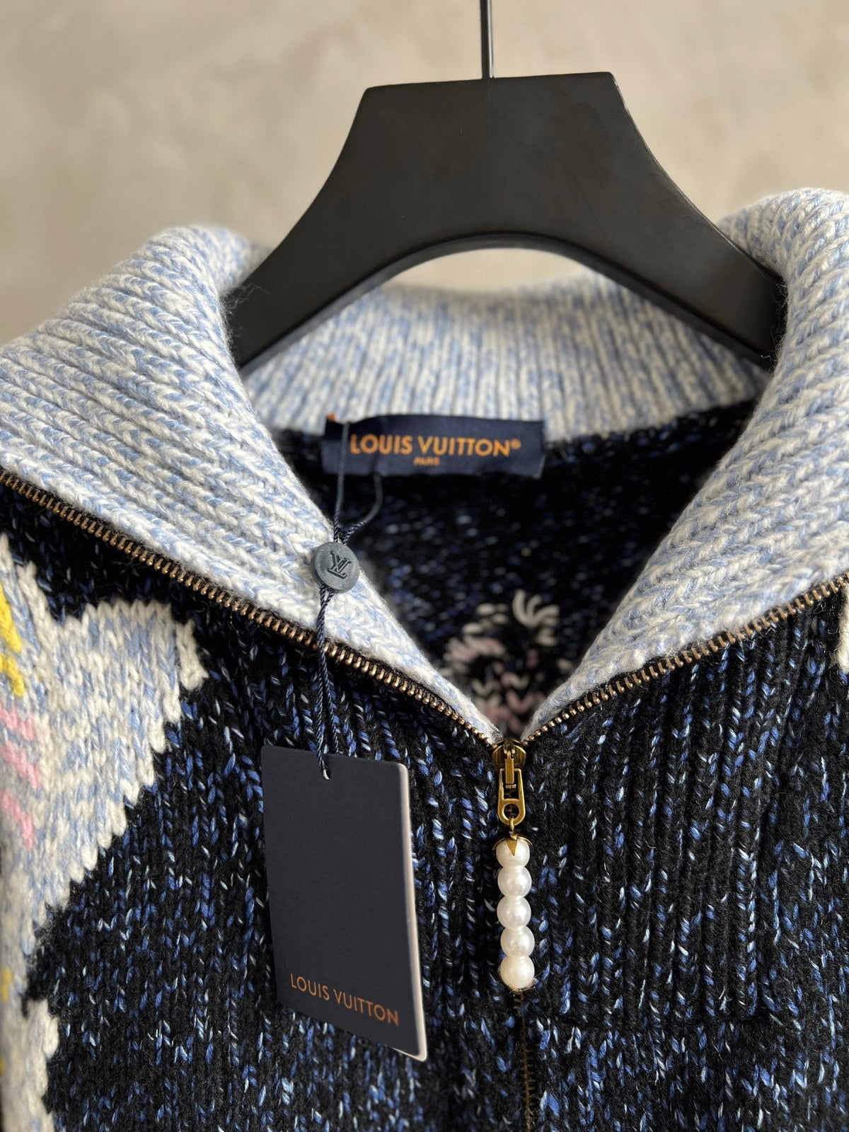 LV Knit Cardigan Sweater 494191