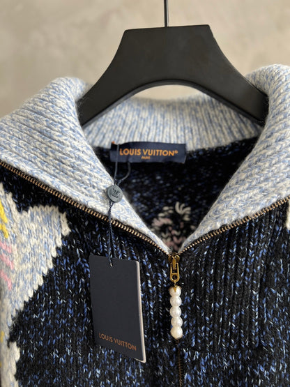 LV Knit Cardigan Sweater 494191