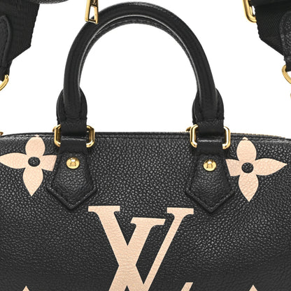 Empreinte Monogram Giant Papillon BB Black Beige