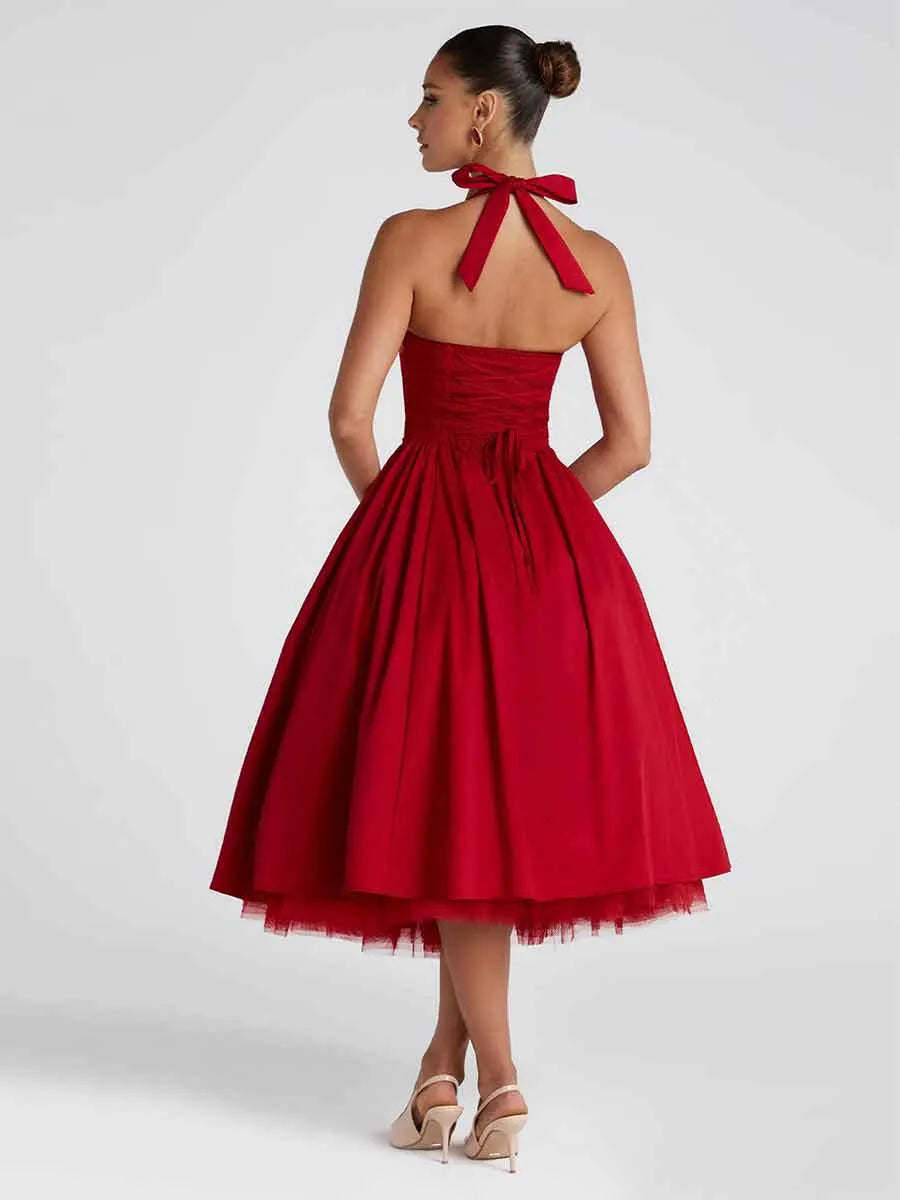 Zoya Romantic Midi Dress