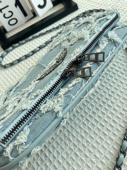Evelyn Minimalist Denim Bag