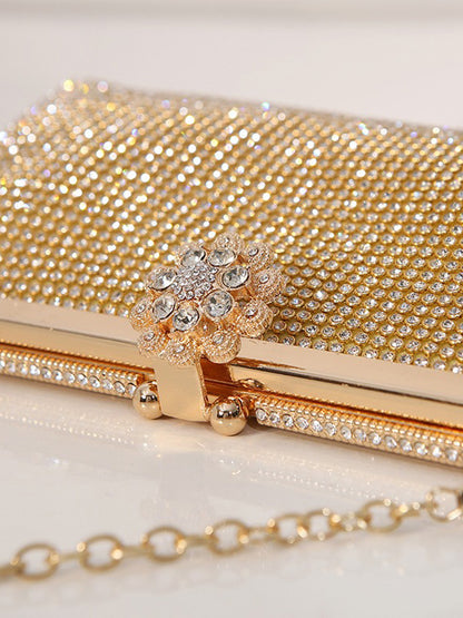 Everly Snap-On Rhinestone Bag