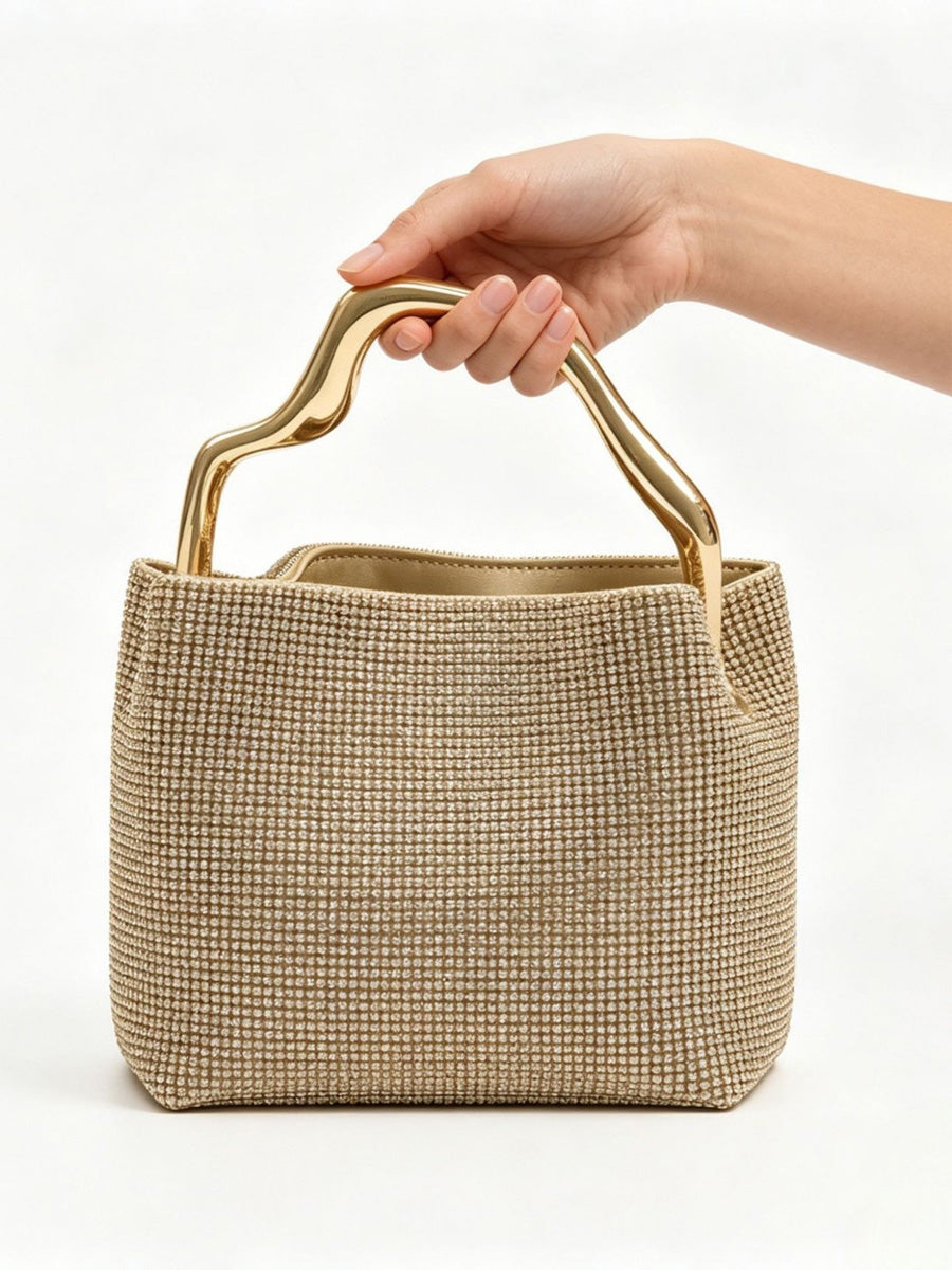 Mary Sparkling Rhinestone Clutch