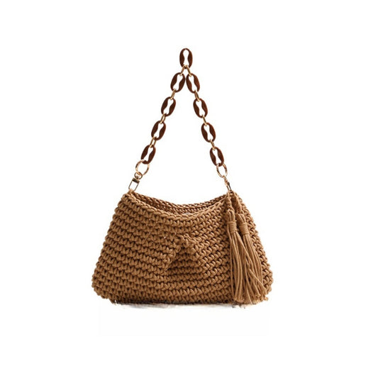 Cosbai - Classic Soft Crochet Sling Bag - Color Available