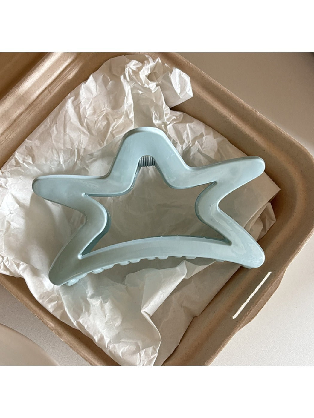 Clio - Blue Star or Bow Hair Clip - Chic &amp; Elegant