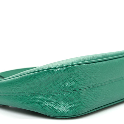 Saffiano Lux Mini Re-Edition Shoulder Bag Mango
