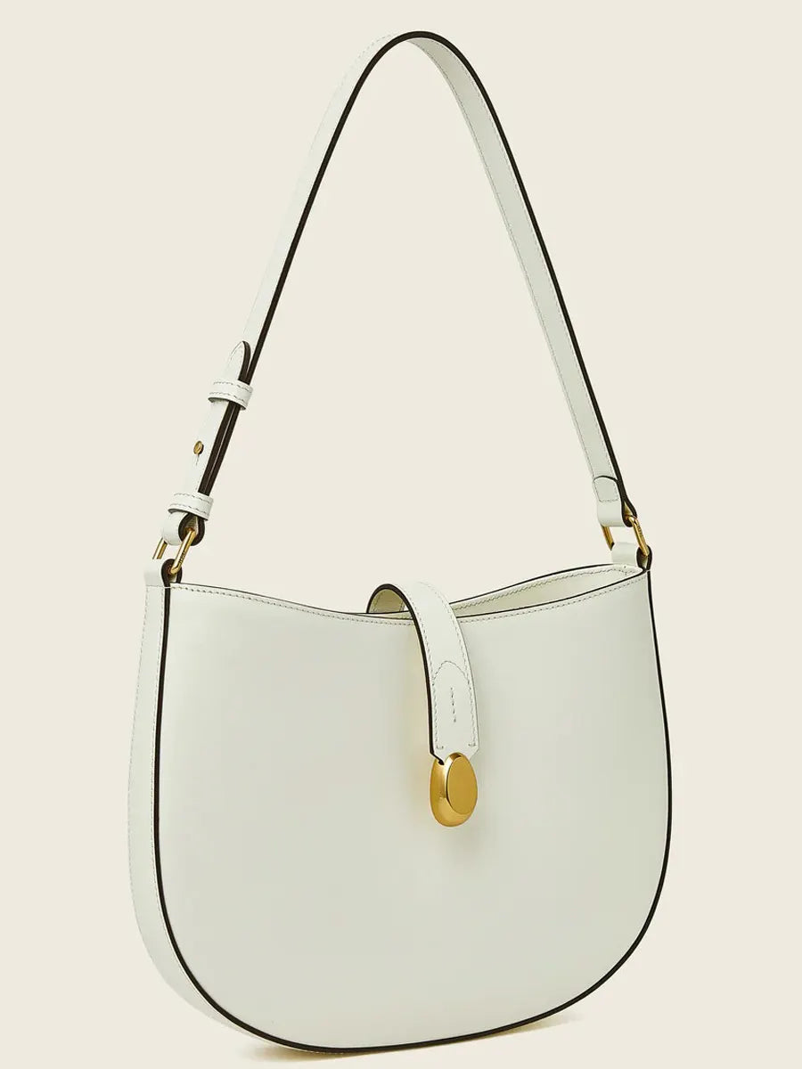 Elowen Clock Bag In Leather