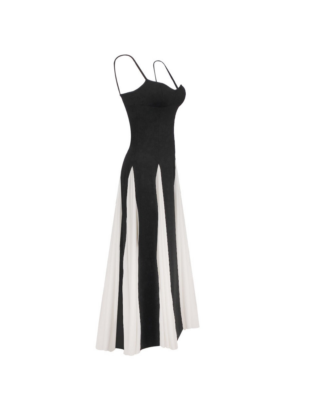 Didina Spaghetti Chiffon Maxi Dress
