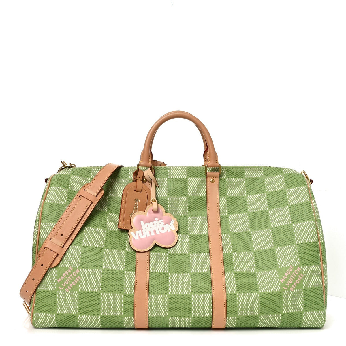 Damier Golf Keepall Bandouliere 50 Green