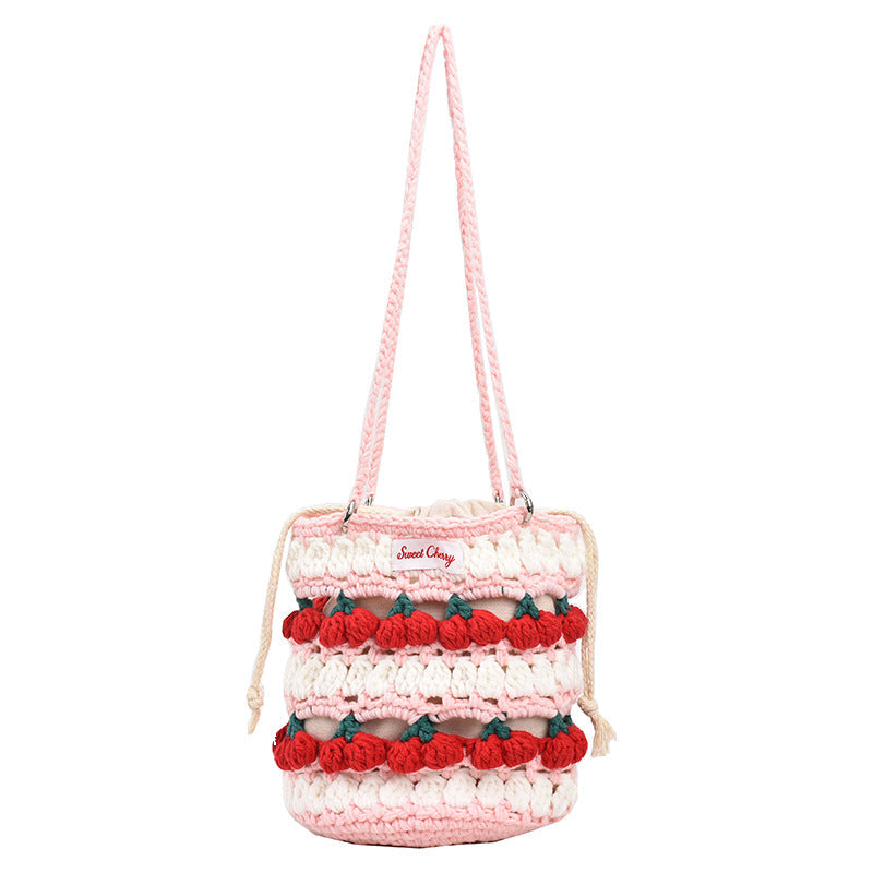 Crochet Granny Square Bag Cute Countercolor Shoulderbag