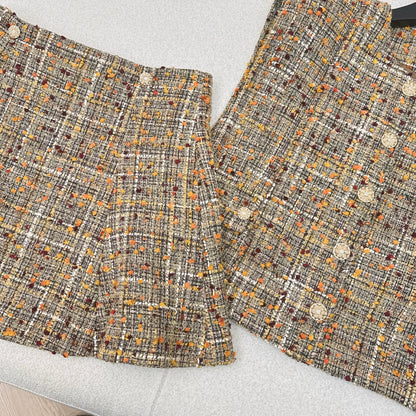 CC 25 Tweed Suit Multicolor Cotton 599961