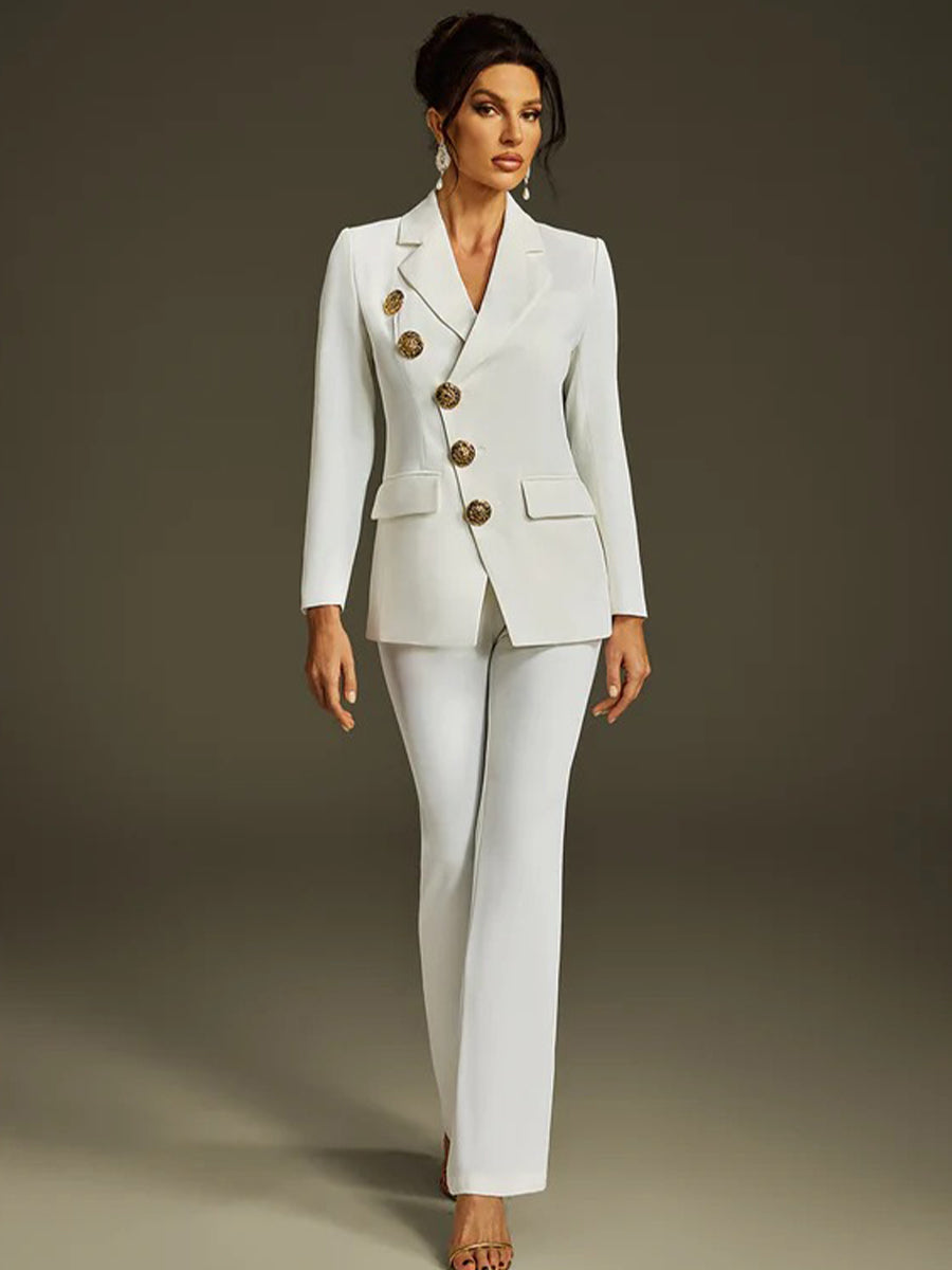 Evelina Set In White