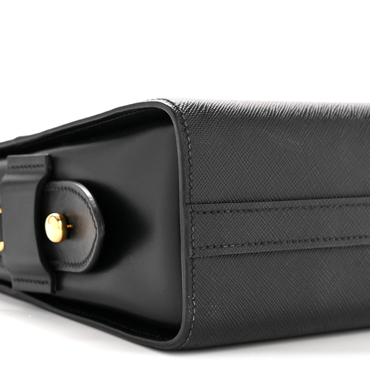 City Calf Esplanade Shoulder Bag Black