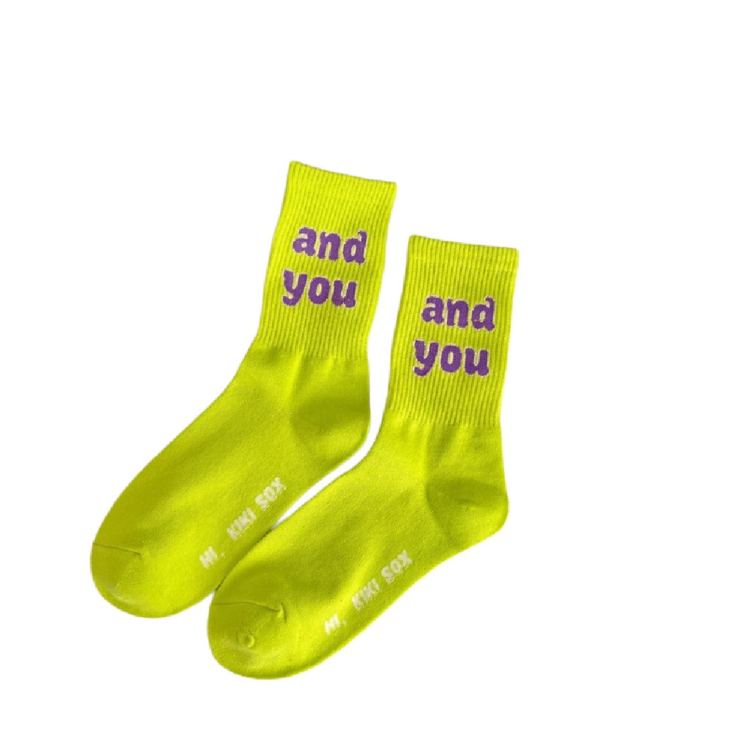 Rufia - Sporty Mid-Calf Socks - Breathable &amp; Comfort