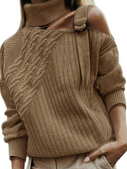 Autumn And Winter Solid Knitwear